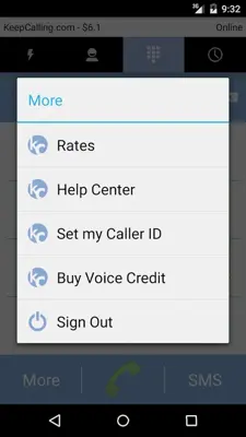 KeepCalling android App screenshot 1